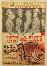 SPARTITO MUSICALE - TWIST DELLA VACCA - I 4 Caravels - ED. ROSSI