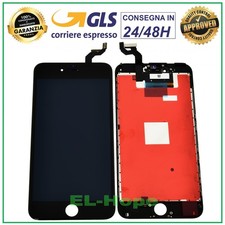 DISPLAY LCD RETINA PER APPLE IPHONE 6S PLUS TOUCH SCREEN FRAME NERO TIANMA