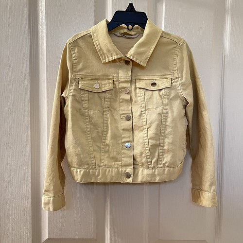 Giacca gialla denim - denim, twill