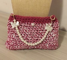 Borsa  borsetta mini bag uncinetto