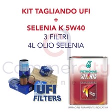 KIT TAGLIANDO FILTRI UFI + 4LT
