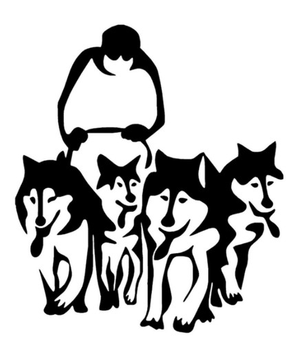 Adesivo decal sticker - sticker, husky