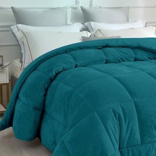 Trapunta Piumino Invernale In Tessuto Flanellato Caldo Piumone In Morbida Flanel