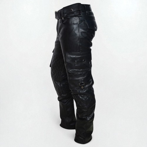 Pantaloni uomo geniune pelle - pantaloni,