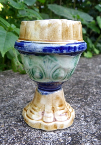 Coquetier ancien barbotine - ancien, en