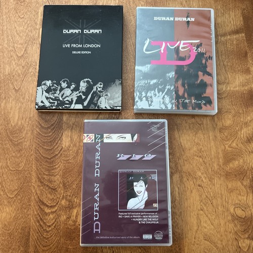 Duran dvd lot - duran, live