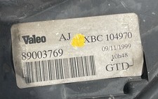 FARO FANALE ANTERIORE SINISTRO SX PER MG ZR Serie (01>05)