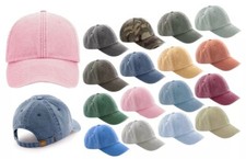 Vintage Cotone Lavato Cappello