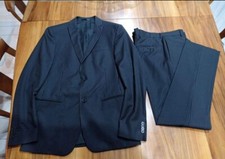 Abito Daniele Alessandrini gessato fresco lana 100% Tg. 48 perfetto ??