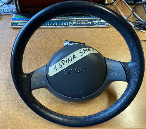 Volante sterzo nero completo - sterzo,