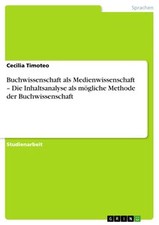Buchwissenschaft als