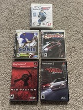 5 giochi Sony PS2 e PS3 Red