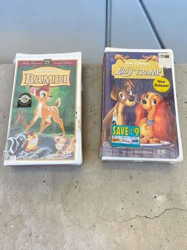Vintage walt disney vhs - walt,
