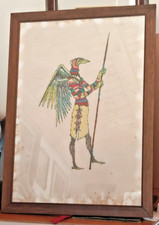 corrado cagli litografia a colori costume teatrale 69/90 firmata