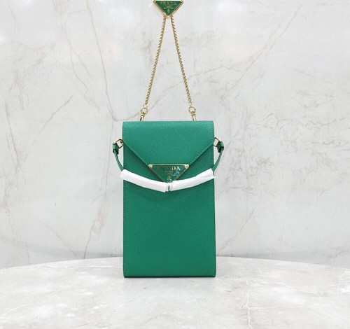 Prada pochette cuir mini - en,