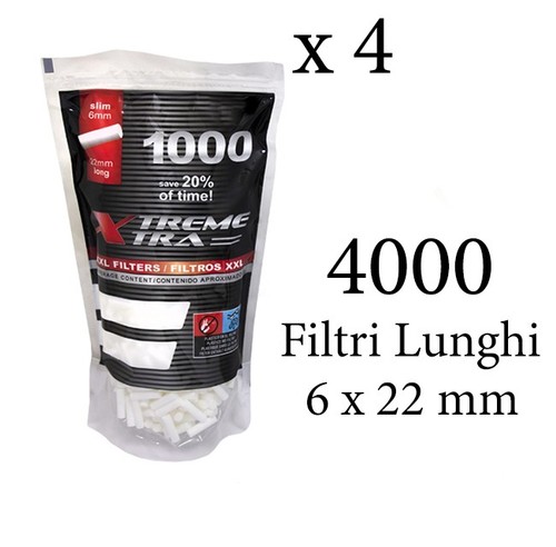 Filtri lunghi mm 4 - 6, mm-