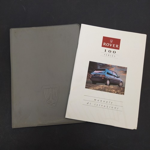 Rover 100 series manuale - rover,