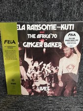 FELA KUTI - LIVE WITH GINGER