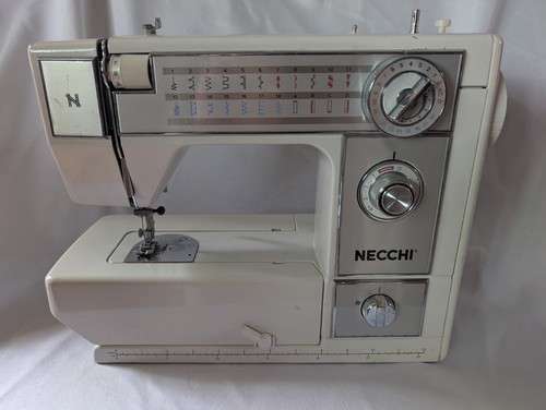 Vintage necchi sewing machine - sewing,