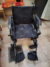 carrozzina disabili pieghevole