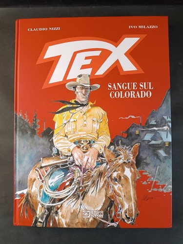 Fumetto tex sangue sul - sangue,