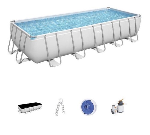 Bestway power steel piscina - steel,