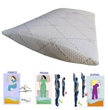 Guanciale Cuscino JUNIOR Pillove ANTI REFLUSSO GASTRICO multifunzionale carbonio