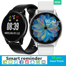 SMARTWATCH UOMO DONNA BLUETOOTH 5.0 COMPATIBILE APPLE ANDROID MESSAGGI CHIAMATE