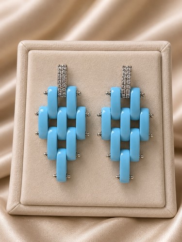 Orecchini turchese argento 925 - turchese,