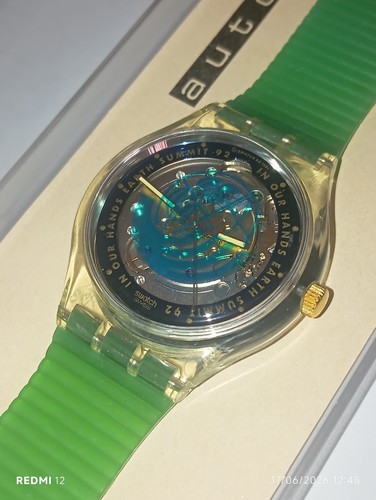 Swatch automatico 1992 earth - swatch,