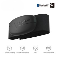 Sensore frequenza cardiaca IP67 cinghia Bluetooth 4.0 ANT+ sensore frequenza cardiaca APP COMPATIBILE