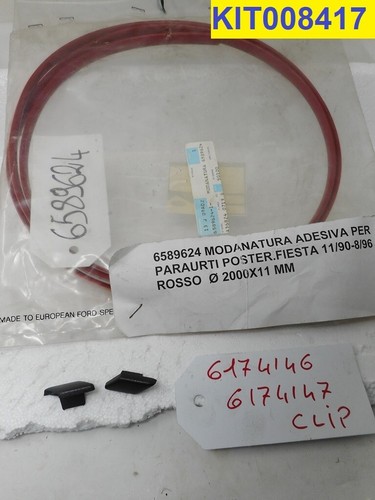 Modanatura color rosso