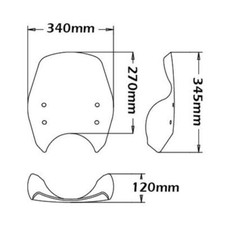 Cupolino Isotta trasparente