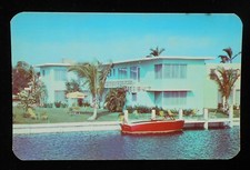 1940s Aqua-Mar Villa 90 Isle of Venice M. N. Weir Wooden Boat Fort Lauderdale FL