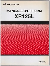 Manuale di Officina con appendice Honda XR125L 2003 2004 codice 69KRH00