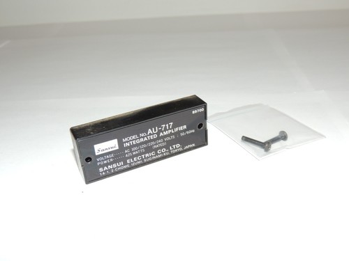 Sansui 717 coperchio viti - e,