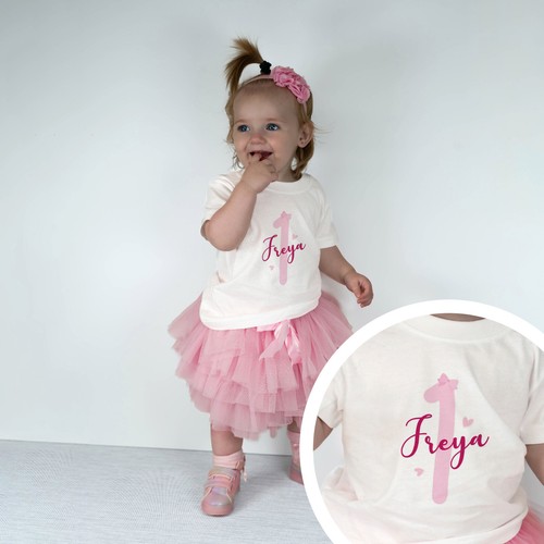 Set shirt tutù compleanno - t-shirt,