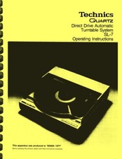 Technics SL-7 Giradischi a