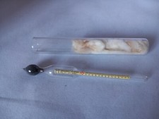 MOSTIMETRO STRUMENTO IN VETRO