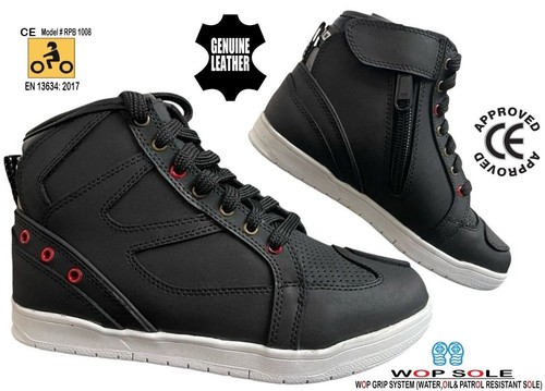 Sneaker uomo pelle moto - ce,
