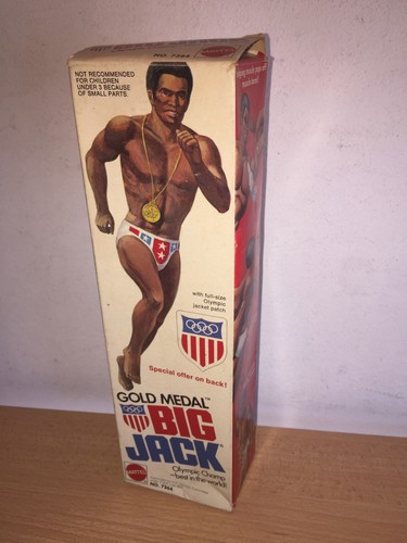 Mattel big jim gold - gold, medal