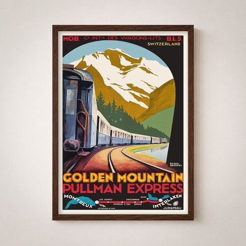 Stampa poster vintage viaggio - poster,
