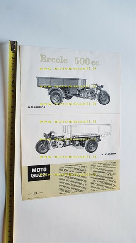 Moto guzzi ercole 500 1960 - guzzi,