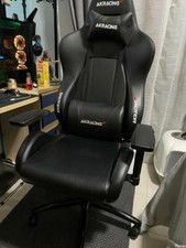 AK Racing Sedia da Gaming, Effetto Pelle, Nero