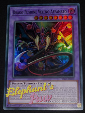 Yugioh - Drago Fusione Veleno Affamato SUPER RARA - FIGA-IT060 1° Edizione