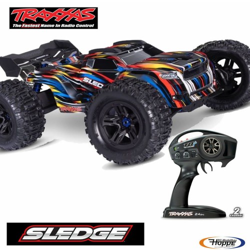 Traxxas trx95096 blu sledge - traxxas,