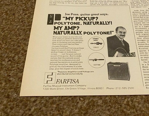 Jbf4 advert 5x5 joe pass - joe, &