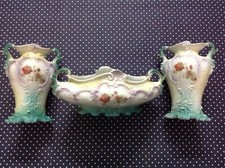 BELLISSIMO TRITTICO IN CERAMICA DECORAZIONE ESEGUITA RICHARD GINORI ANNI 50/60