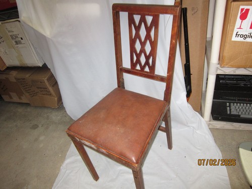 Sedia pieghevole vintage