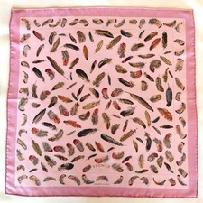 HERMES PLUMES Carre 45 seta